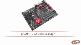 GIGABYTE GAZ97XGaming 3 видеообзор материнской платы [upl. by Wileen]