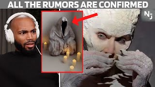 Kim Kardashian’s Reptilian Form Exposed Plus Her SATANIC Halloween Ritual… or Just Decorations [upl. by Eiramaliehs474]