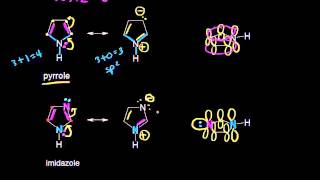 Aromatic heterocycles II  Aromatic Compounds  Organic chemistry  Khan Academy [upl. by Eromle]