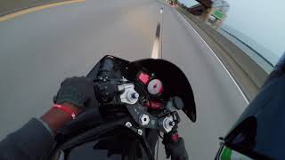 Yamaha R6 Motorcycle Police Chase 140 MPH [upl. by Emmalee27]