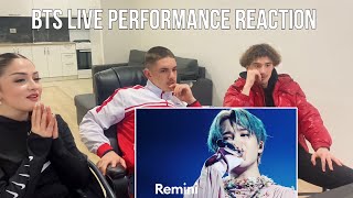 Reacting To BTS  The Truth Untold Live Performance [upl. by Chet]