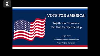 Pierce Logan  Together for Tomorrow The Case for Bipartisanship [upl. by Anitnoc]