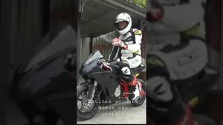 Dimas Ekky Pratama Melakukan Latihan Perdana Di Sirkuit Sentul Karting [upl. by Aelaza]