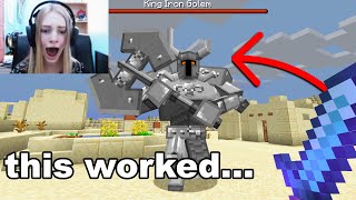 Fooling My Friend With Custom Bosses In Minecraft [upl. by Heady938]