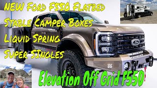 The Ultimate Overland Truck Elevation Off Grid F550 Flatbed Review [upl. by Eimme]