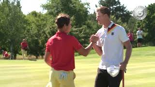 TeamEuropameisterschaft der Jungen 2022 im Golf Club St LeonRot  Tag 4 [upl. by Ynwat]