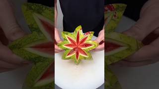 Learn How to Watermelon🍉Make different style Carving cutting designKnife SkillsFruit Carving Art [upl. by Lorn]