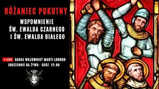 Różaniec Pokutny ze św Ewaldem Czarnym i św Ewaldem Białym 03102024 [upl. by Herr]