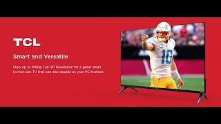 TCL 40Inch Class S3 1080p LED Smart TV with Roku TV 40S350R 2023 Model [upl. by Adniral]