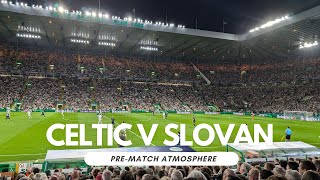 INCREDIBLE Atmosphere at Celtic v Slovan Bratislava in the UEFA Champions League [upl. by Lotte]