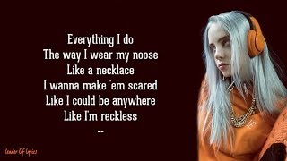 Billie Eilish  Bellyache Lyrics [upl. by Aihsem]