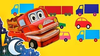 Barney el camion Aprendemos los sonidos de los transportes  Videos para niños  Lunacreciente [upl. by Eiduj]