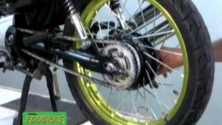 Como desmontar a Moto Honda CG150 Curso Online ou DVD EDUBRAS [upl. by Zerlina674]