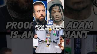 Adam22 🗣 tries entrapping X4 🤫🖕🏾1️⃣2️⃣ rap story fyp [upl. by Kcaj]