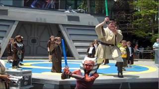 Jedi Training Academy Star Wars Weekend Disneys Hollywood Studios 2011 [upl. by Zeiler]