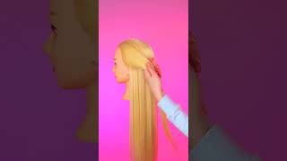 Einfache Frisur mit Haarklammer 🤩 frisur frisuren haarklammer haare haartutorial shorts [upl. by Alessig634]