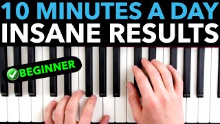 How to Play Piano Day 1  EASY First Lesson for Beginners [upl. by Lynch]