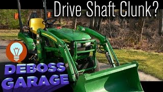 How To Fix A John Deere 2210 Drive Shaft [upl. by Auria]