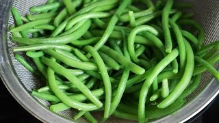 Haricots verts à langlaise [upl. by Rabelais]