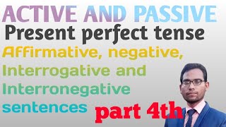 🚸Active and Passive in present perfect tense Active se passiveMSdksir1996 [upl. by Issirk531]