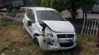 Car crash total loss 😔😭💔carlosscrash [upl. by Trab]