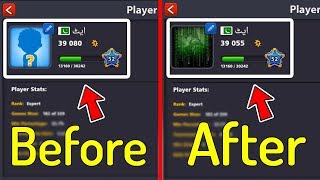 How To Change 8 Ball Pool Account Profile Picture and Name  Convert Miniclip Id into Facebook [upl. by Melitta]