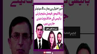 Barrister Gohar Khan New Statement About Horse Trading Constitutional Amendment pti imrankhan [upl. by Eceinwahs]