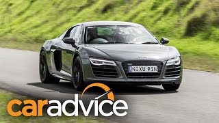 2015 Audi R8 V10 Plus Review  Track Test [upl. by Acined]