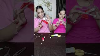 spoons bale hand se kiya Bow clip challenge shorts youtubeshorts ytshorts viral [upl. by Stockwell504]