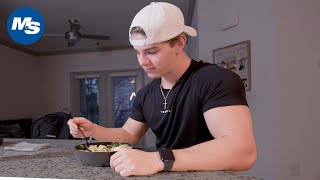 Lean Bulking As A Natural Bodybuilder  Full Day Of Eating  Casey Kelly [upl. by Cassiani]