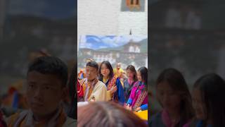 Glimpse of Punakha tshechu fyp festival bhutan shorts [upl. by Doss]