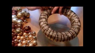 DIY  Adventskranz selber basteln  easy advent wreath [upl. by Epolenep]