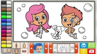 HQ Bubble Guppies  Coloring Book  Full Game 2014 [upl. by Morena]