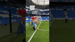 OLÍMPICOS contra la MASCOTA de la REAL SOCIEDAD 🔥🚀 [upl. by Angelo750]