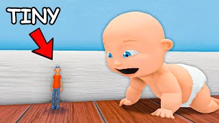 Baby SHRINKS Evil Daddy [upl. by Eniak]