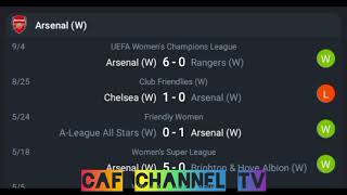 LIVEArsenal W VS Rosenborg W UEFA womens champions League Qualifications 2024 [upl. by Enailil]