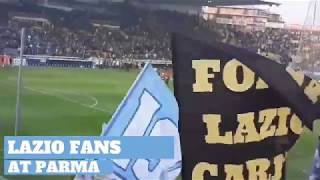 Lazio tifosi at Parma [upl. by Tallia]