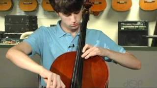 How to do a 3 Octave D Major Scale on Cello [upl. by Idnil]