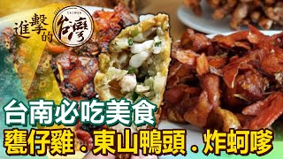 【台南必吃美食The best Tainan foods 】百年炸蚵嗲東山鴨頭始祖15元餛飩湯薑黃甕仔雞百年剉冰招牌火城麵鍋燒意麵始祖 FoodinTaiwan [upl. by Suertemed]