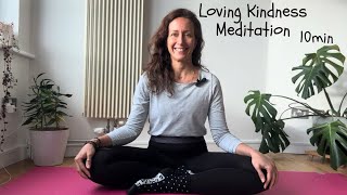 Loving Kindness Meditation Metta Meditation 10 min [upl. by Zulch]