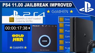 PS4 1100 Jailbreak in 17 Seconds  Jailbreak improved  PPPwn Lite v37 [upl. by Yelrebmik]