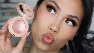 Rare Beauty Positive Light Silky Touch Highlighter Mesmerize Review amp Try On [upl. by Malory]