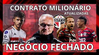 Reforços para 2024 no São Paulo São Paulo assina contrato Milionário [upl. by Etiuqal896]