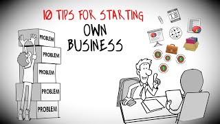 10 Tips for Starting your Own Business  Must Watch [upl. by Akema86]