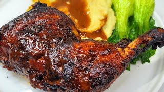 BBQ jerk chicken  recipe with homemade marinade [upl. by Sarene618]