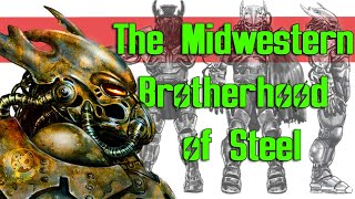 Fallout Lore The Exiled Midwestern Brotherhood of Steel Banished in Game and in Real Life [upl. by Aysahc]