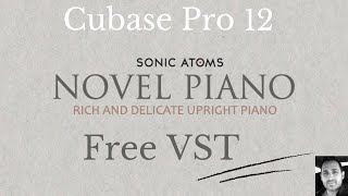 Cubase 12 Pro  Free VST  Novel Piano [upl. by Oynotna331]