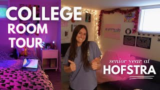 COLLEGE ROOM TOUR  living off campus at hofstra [upl. by Nwatna]