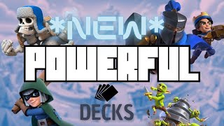 BEST 4 Games with NEW DECKS [upl. by Ettelrac774]