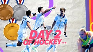 Day 2 Roundup of the Hockey Matches at Paris2024 Olympics [upl. by Aihsetel]